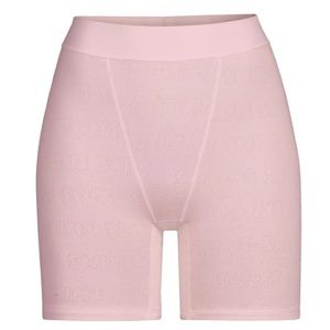 SKIMS Logo Pointelle Boxer Shorts